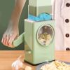 1pc Multifunctional Vegetable Cutter; Hand-cranked Potato Slicer; Lemon Grater; Drum Vegetable Grater With Handle